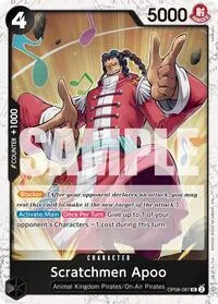 Scratchmen Apoo OP08 087 Pirate Foil (Premium Booster -The Best- Vol. 2)