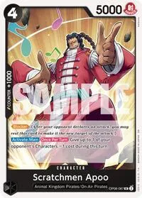 Scratchmen Apoo OP08 087 Reprint (Premium Booster -The Best- Vol. 2) — One Piece Card Game Card Value