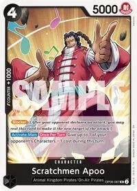 Scratchmen Apoo OP08 087 Reprint (Premium Booster -The Best- Vol. 2)