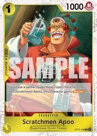 Scratchmen Apoo OP10 108 Pirate Foil (Premium Booster -The Best- Vol. 2) — One Piece Card Game Card Value