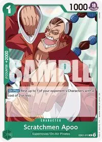 Scratchmen Apoo Reprint (Starter Deck 24: GREEN Jewelry Bonney)