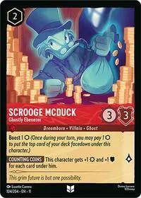 Scrooge McDuck Ghostly Ebenezer (Winterspell)
