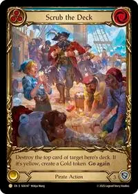 Scrub the Deck Treasure (High Seas)