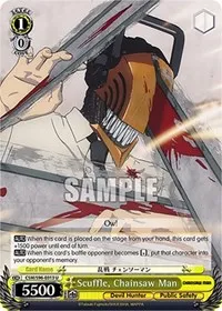Scuffle Chainsaw Man (Chainsaw Man) — Weiss Schwarz Card Value