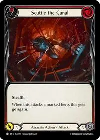 Scuttle the Canal (Armory Deck: Arakni)