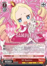 SD Beatrice (Re:ZERO Vol.2) — Weiss Schwarz Card Value