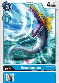 Seadramon (Release Special Booster 1.5) — Digimon Card Game Card Value