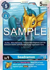 Seadramon P 098 Limited Card Pack Ver2 (Digimon Promotion Cards)