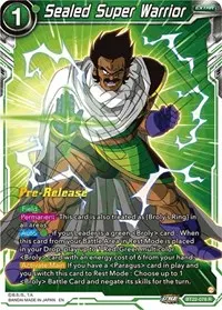 Sealed Super Warrior (Critical Blow Pre-Release Cards)