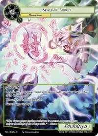 Sealing Scroll (Memoria Collection 10) — Force of Will Card Value
