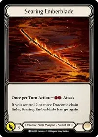 Searing Emberblade (Blitz Deck: Uprising - Fai)