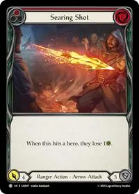 Searing Shot (Silver Age Chapter 2) — Flesh & Blood TCG Card Value