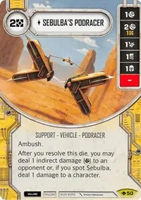 Sebulbas Podracer (Way of the Force)