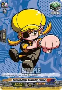 Second Class Rewinder Lemon (DZ-SS05: CoroCoro Start Deck Pack) — Cardfight Vanguard Card Value