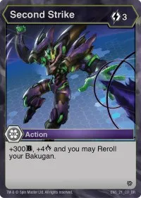 Second Strike (Resurgence) — Bakugan TCG Card Value