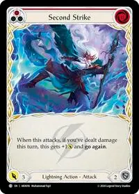 Second Strike Red (Blitz Deck: Rosetta - Aurora)