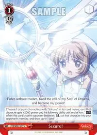Secure (Cardcaptor Sakura: Clear Card)