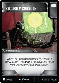 Security Console (Rise of the Combiners) — Transformers TCG Card Value