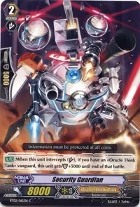 Security Guardian (BT02: Onslaught of Dragon Souls) — Cardfight Vanguard Card Value