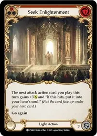 Seek Enlightenment Red (Blitz Deck: Monarch - Prism)