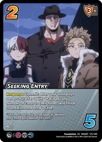 Seeking Entry (UniVersus: My Hero Academia: Girl Power)