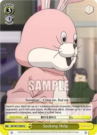 Seeking Help (Rascal Does Not Dream of a Dreaming Girl) — Weiss Schwarz Card Value
