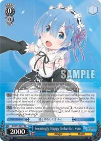 Seemingly Happy Behavior Rem (Re:ZERO Vol.2)
