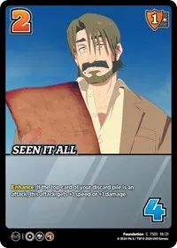 Seen It All (Challenger Series: Cowboy Bebop and Trigun Stampede)