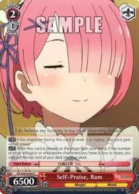 Self Praise Ram (Re:ZERO)