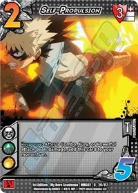 Self Propulsion (UniVersus: My Hero Academia: Crimson Rampage)