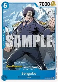 Sengoku (Wings of the Captain Pre-Release Cards) — One Piece Card Game Card Value