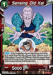 Sensing Old Kai (Union Force) — Dragon Ball Super CCG Card Value