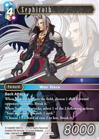 Sephiroth (Resurgence of Power) — Final Fantasy TCG Card Value