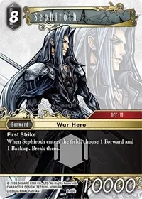 Sephiroth B 038 (Boss Deck: Final Fantasy VII)