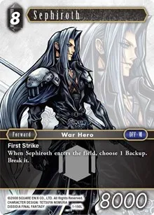 Sephiroth Legend (Opus I) — Final Fantasy TCG Card Value