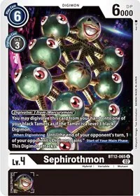 Sephirothmon (Across Time) — Digimon Card Game Card Value