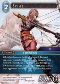 Serah (FF: Promo Cards)