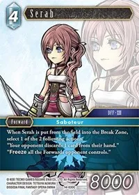 Serah (Opus XIV: Crystal Abyss) — Final Fantasy TCG Card Value