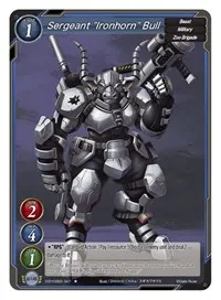 Sergeant Ironhorn Bull (Onslaught of the Eldritch Gods)