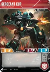 Sergeant Kup Veteran Sergeant (Wave 1)