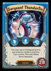 Sergeant Thunderfin Unclaimed (Mythical) — Lightseekers TCG Card Value