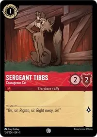 Sergeant Tibbs Courageous Cat (The First Chapter)