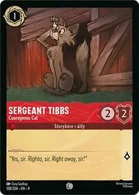 Sergeant Tibbs Courageous Cat (Fabled)