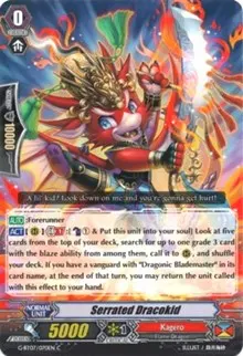 Serrated Dracokid (G-BT07: Glorious Bravery of Radiant Sword)