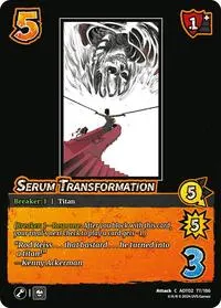 Serum Transformation (Attack On Titan: Origins of Power)
