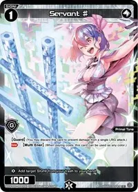 Servant Parallel Foil (Curiosity Diva)
