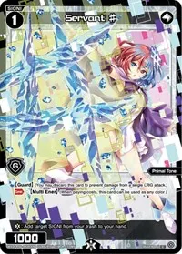 Servant Parallel Foil (Welcome Back Diva -selector-)
