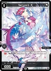 Servant Parallel Foil (Welcome Back Diva -Lostorage-)