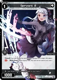 Servant Parallel Foil (Reunion Diva)