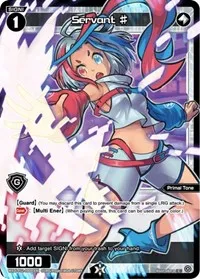 Servant Parallel Foil (Dissonance Diva) — WIXOSS Card Value